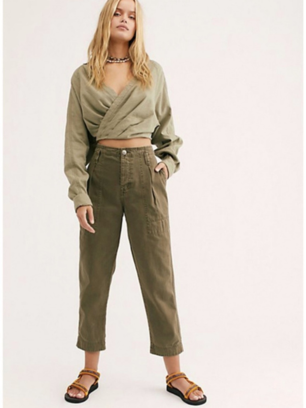 Free People Utility Chino Pants